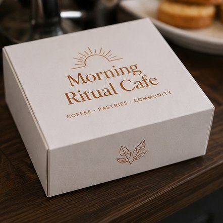 Customized bakery boxes for cafés & wholesale